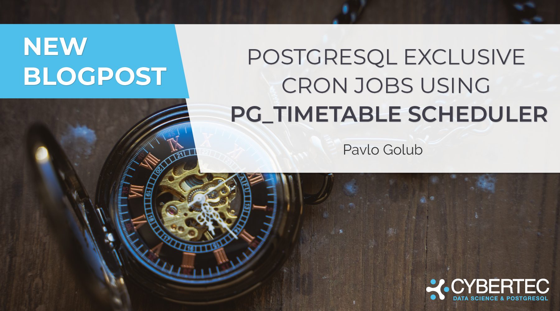 Postgresql exclusive chain cron jobs using pg timetable