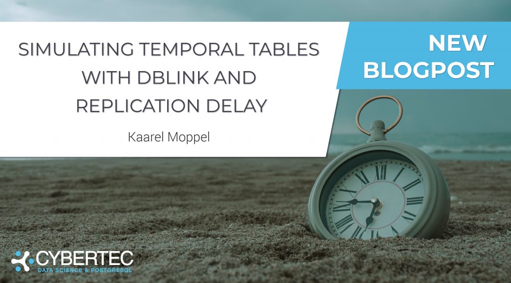 On some rare occasions, I’ve been asked if Postgres supports system-versioned temporal tables – in other words, time travel on table data for 