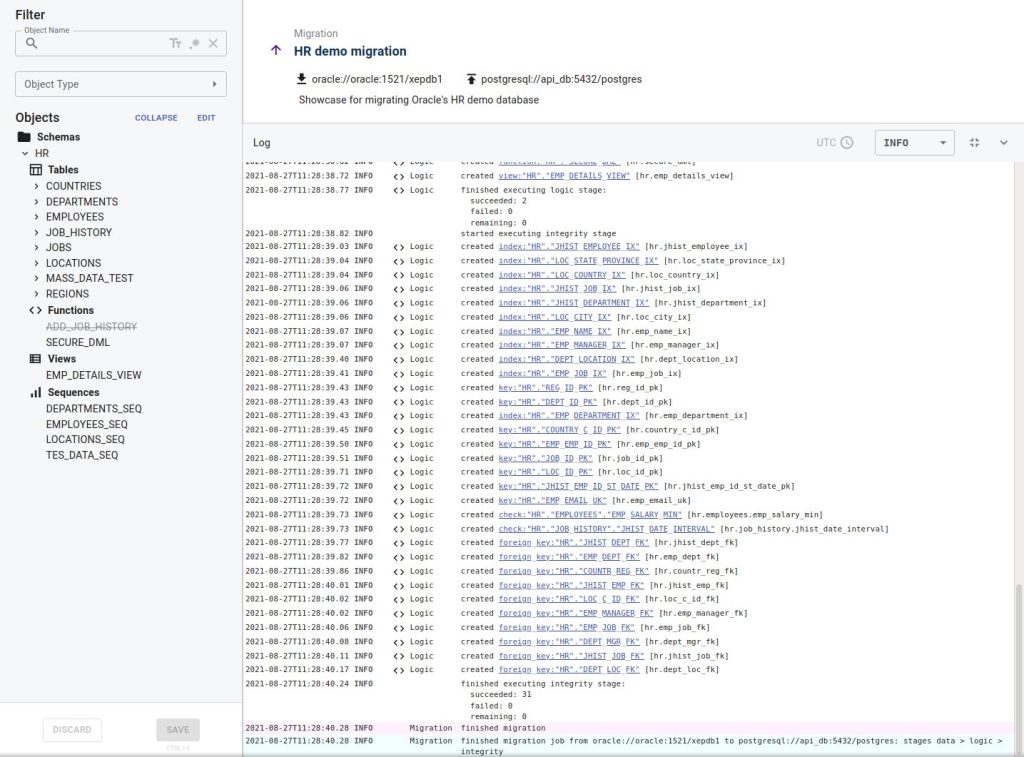 Migration Log Big - Migrator