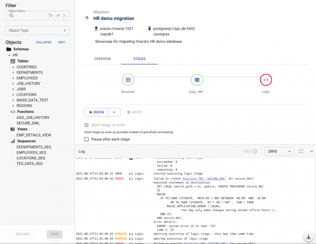 Migration Log - Migrator