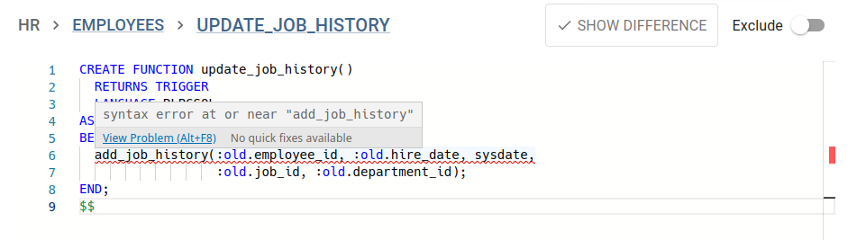 PostgreSQL Migration - syntax error - CYBERTEC Migrator