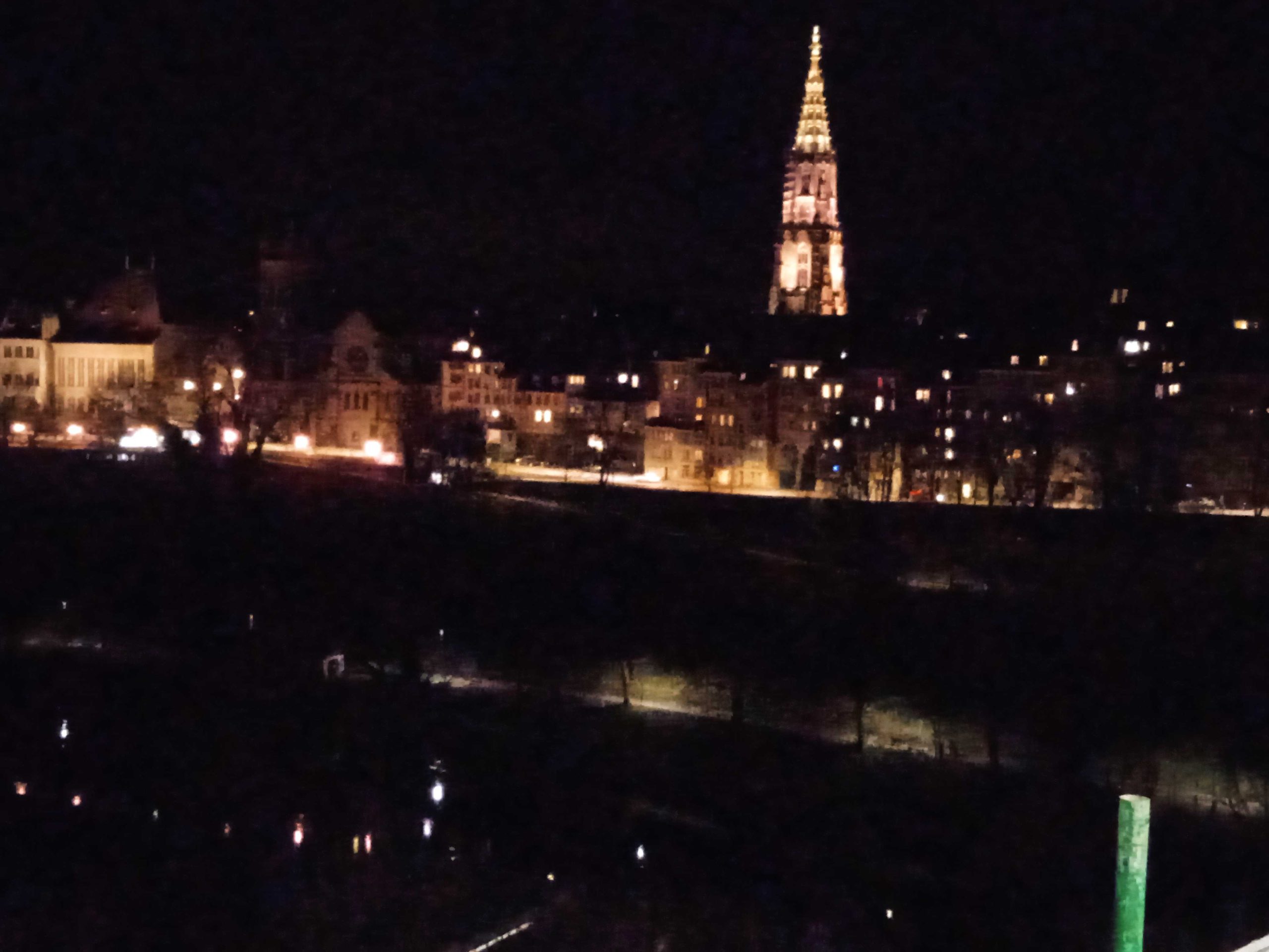 Bern at night